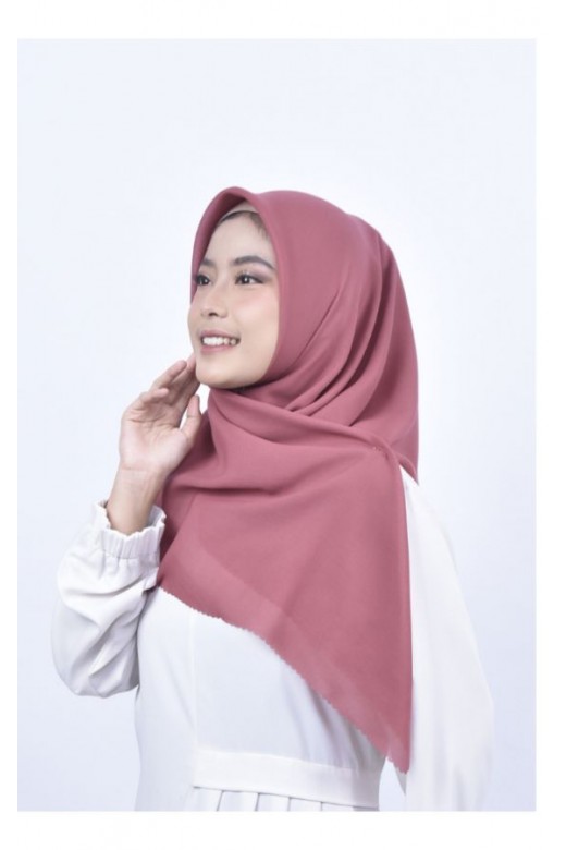 Hijab Square Haikon Lasercut Taupe